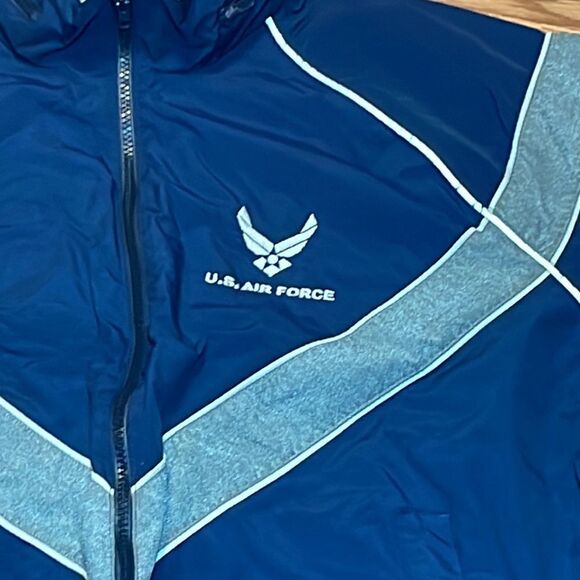 Vintage
U. S. Air Force Jacket, lined windbreaker, navy, grey, Skilcraft, Large - Picture 2 of 10